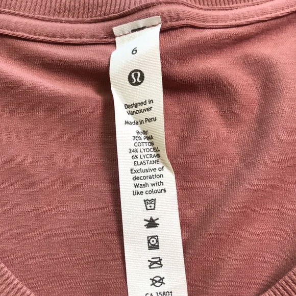 Lululemon All Yours Tank Maxi in Spiced Chai size 6 NWOT - Picture 3 of 3